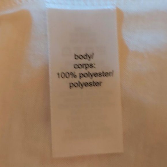 MAURICES OFF WHITE W/PURPLE/LAVENDER/BLACK/GRAY FLORAL DESIGN TOP SIZE S NWT - Picture 6 of 7